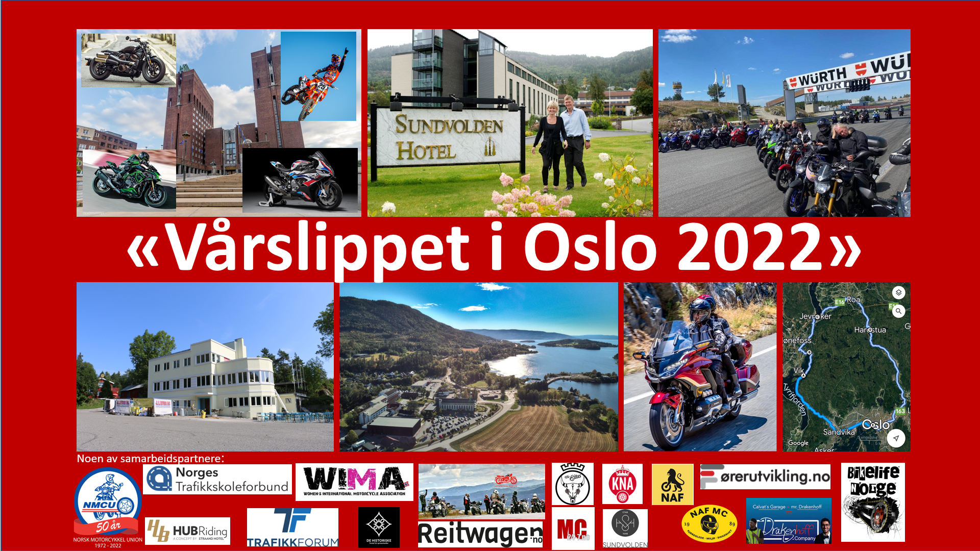 Read more about the article 1. mai: Velkommen til «Vårslippet i Oslo 2022»: Oslo – Sundvolden – Hadeland – Oslo – Tyrigrava