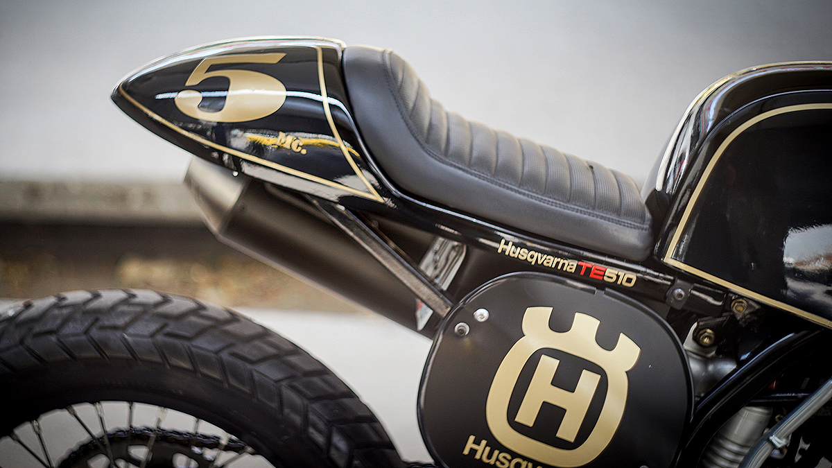 Read more about the article Husqvarna TE 510 … Cafè Racer.