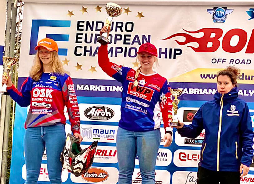 Read more about the article Enduro: Vilde Marie Holt vant helgens EM-runde i Italia!